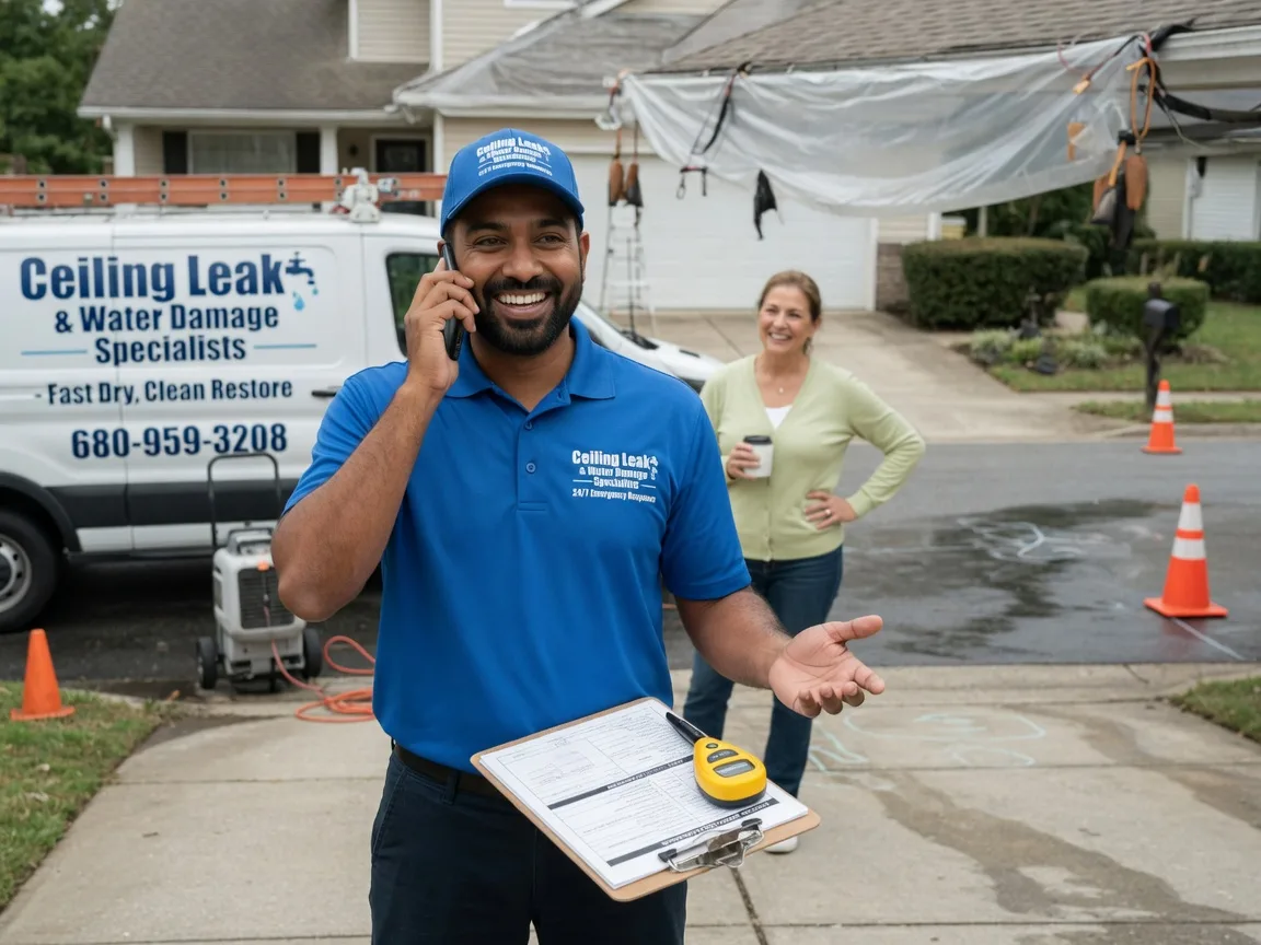 Ceiling Leak Cleanup New Fairfield, CT FAQs